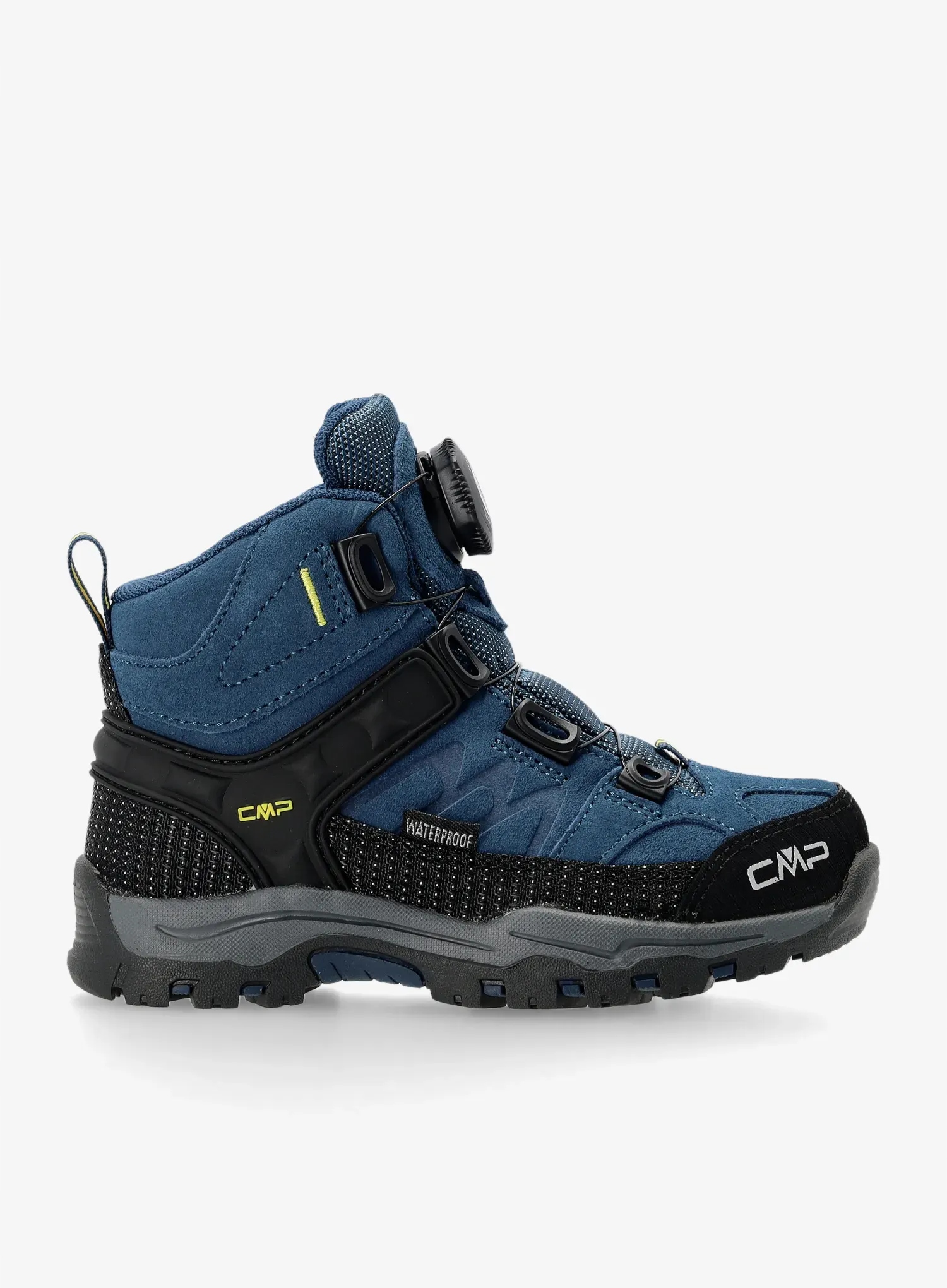 Buty dziecięce Cmp Kiruna Mid Fitgo Wp blue ink/yellow 34