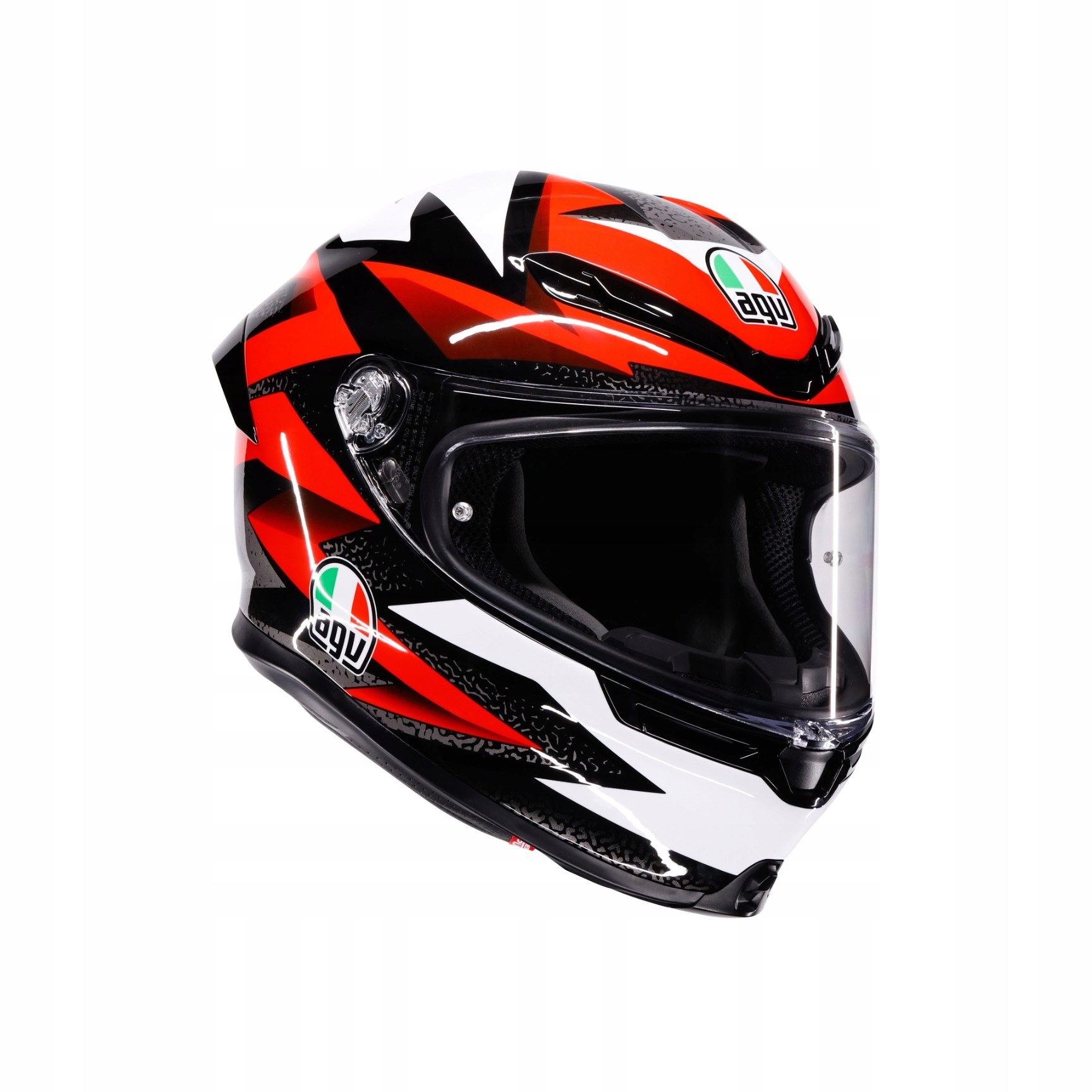 Motocyklová prilba Agv K6 S Braven Čierna/Červená/Biela L