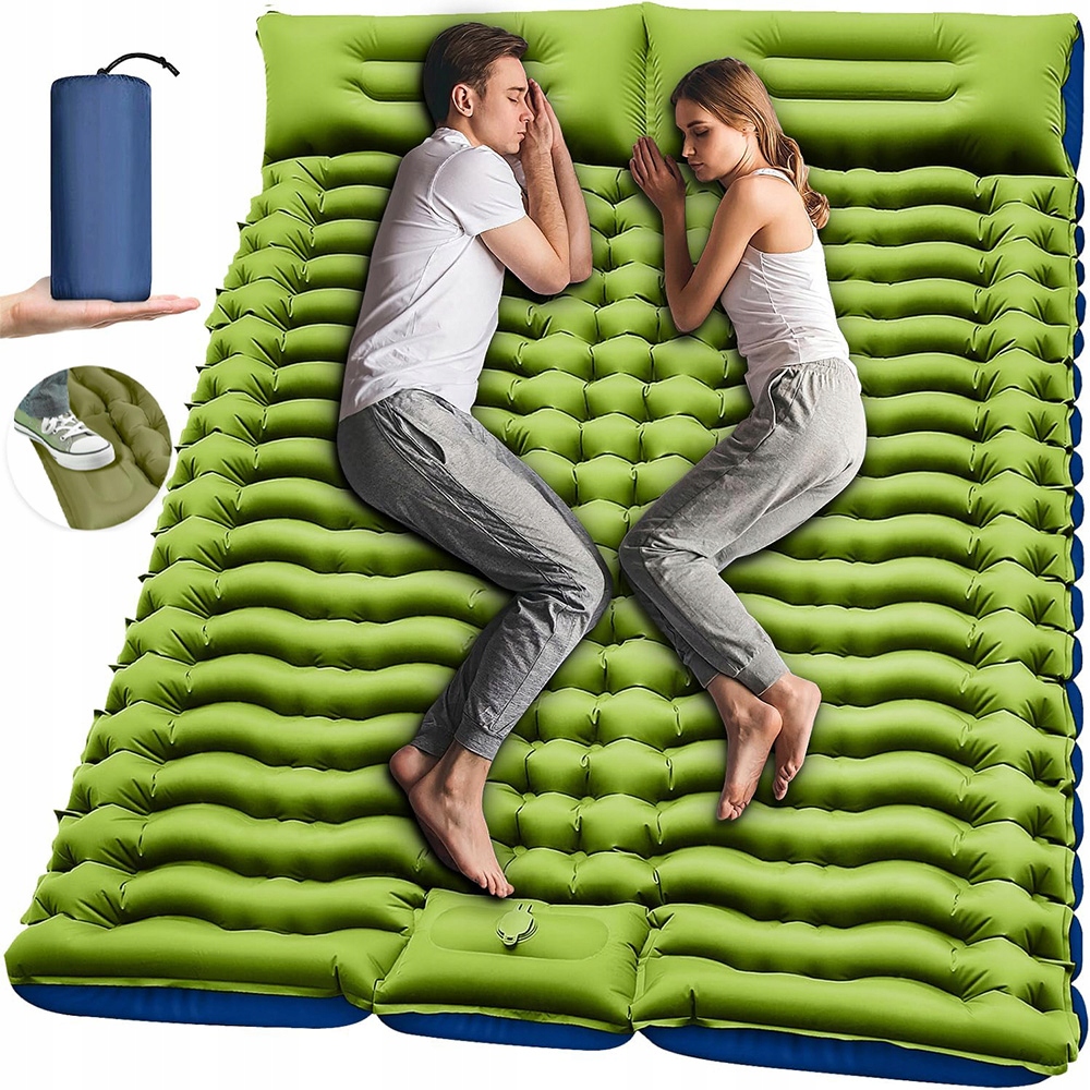 Turistická Kempingová Samonafukovací Podložka Pod Stan 68*195 CM Pro 2 Osoby
