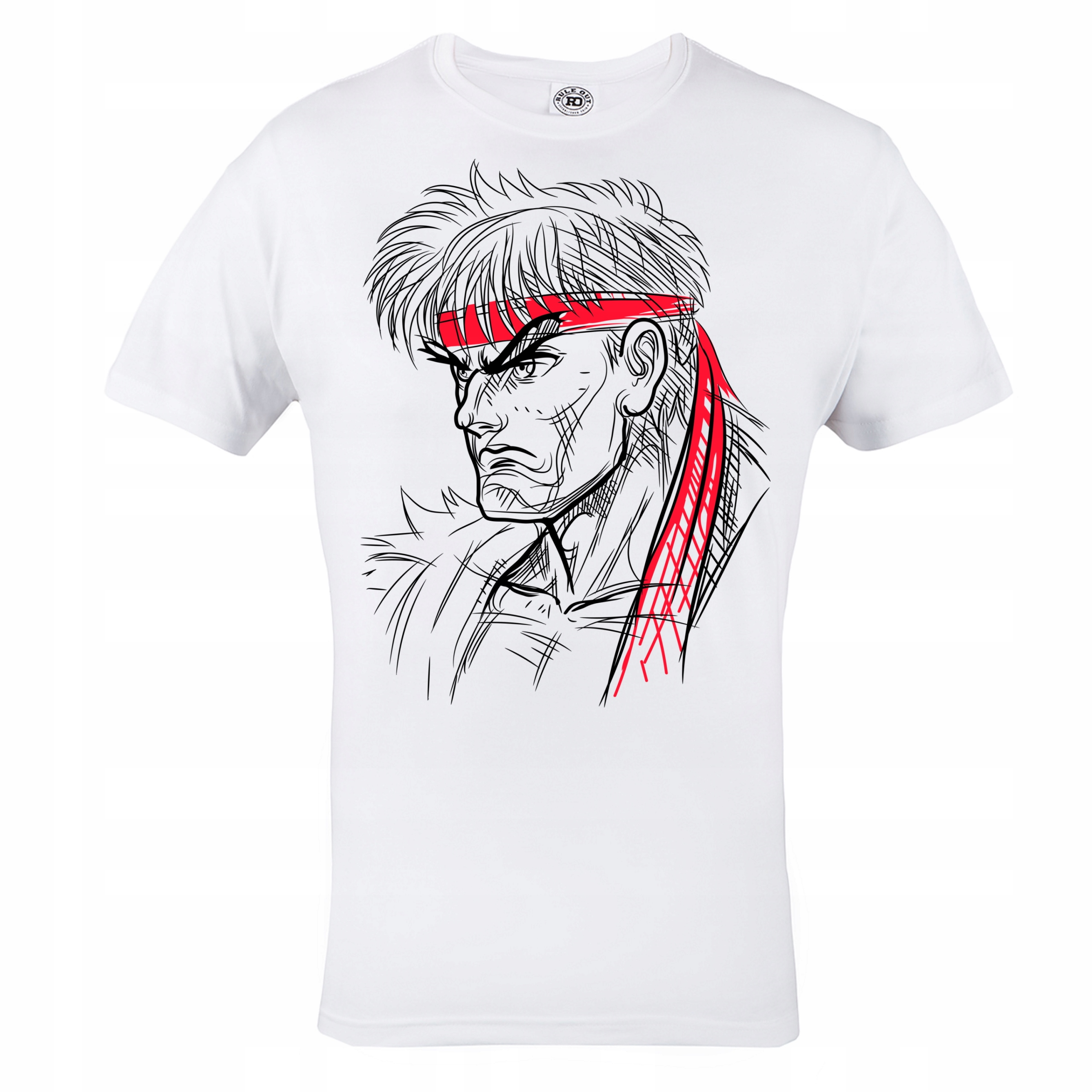 

Męska Koszulka Gra Street Fighter Ryu