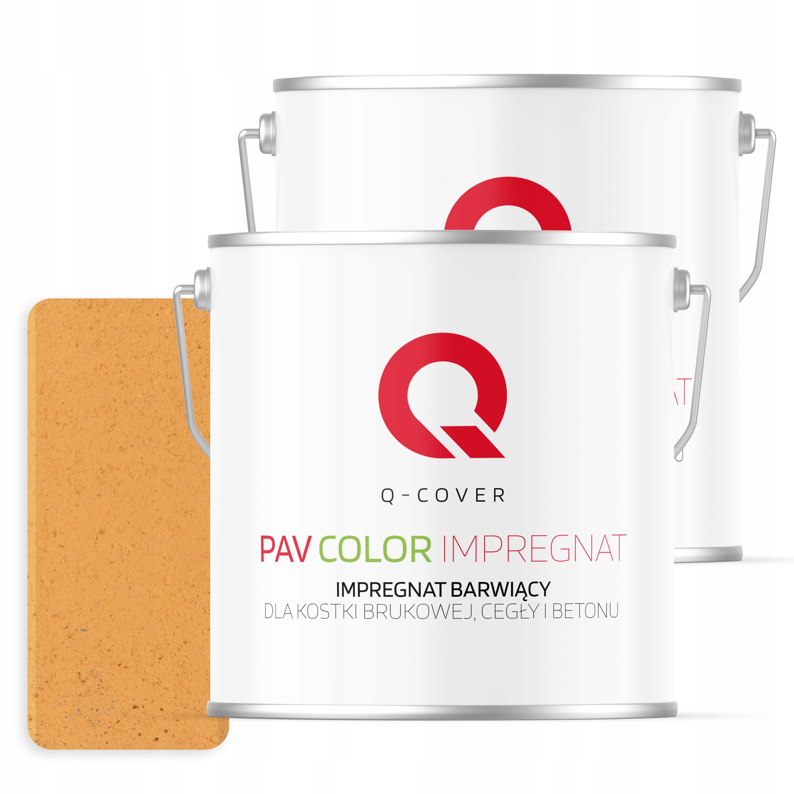 Impregnát Barvící kostka Bruk Mokrý Kámen 5L Barva Žlutá Šafránová