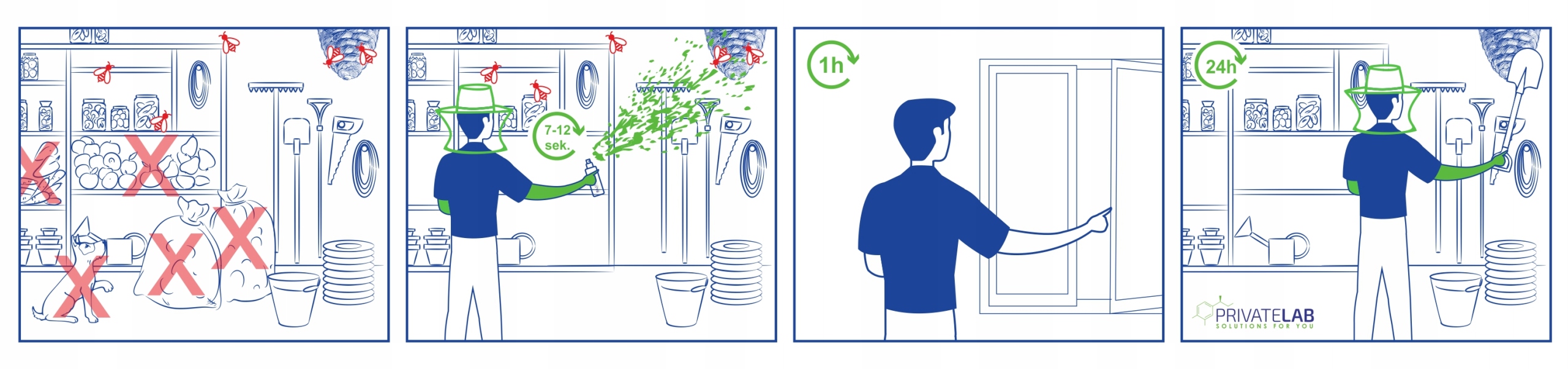 Profesjonalny Preparat zabija 100%osy i szerszenie Rodzaj rozpylacz, aerozol