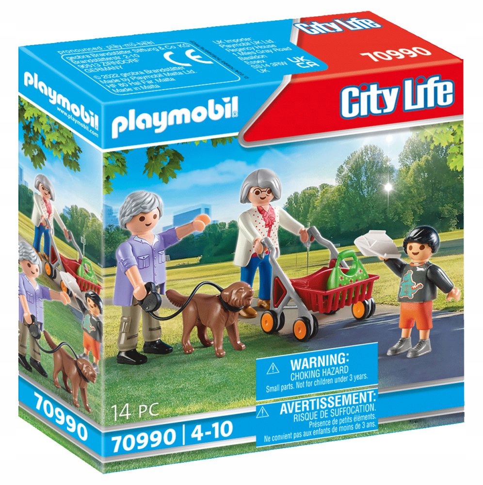 

Playmobil Zestaw Dziadkowie Z Wnukiem Akc 70990