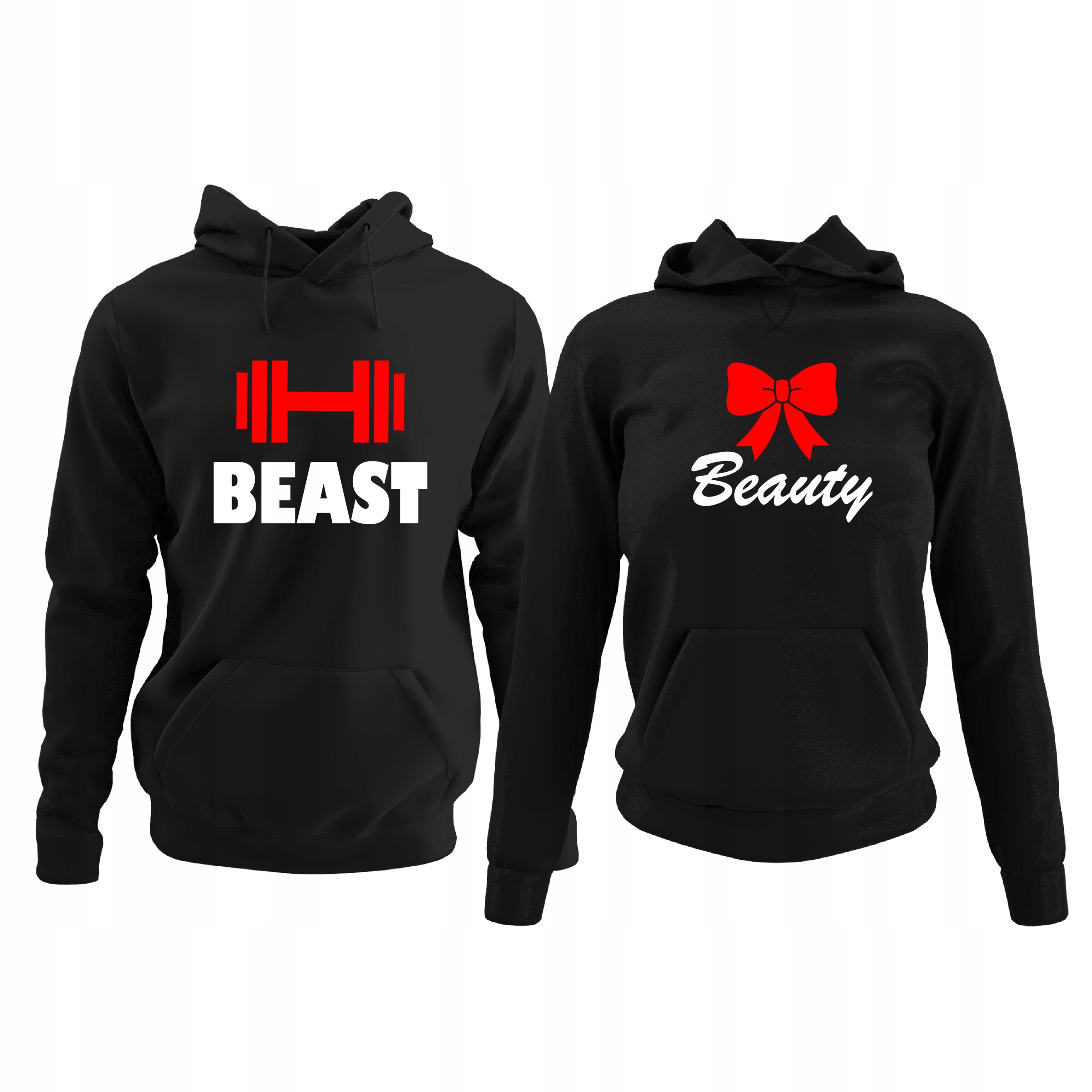 

Prezent Dla Chłopaka Zestaw Dwie Bluzy Beast Beaut