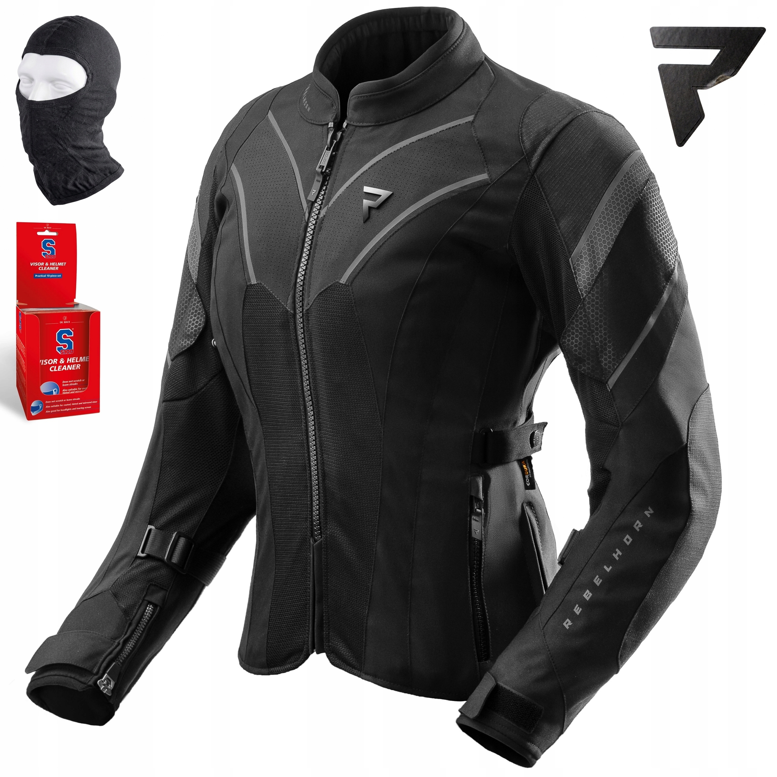 Motocyklová bunda Rebelhorn Hiflow V dámska membrána Lady 3v1