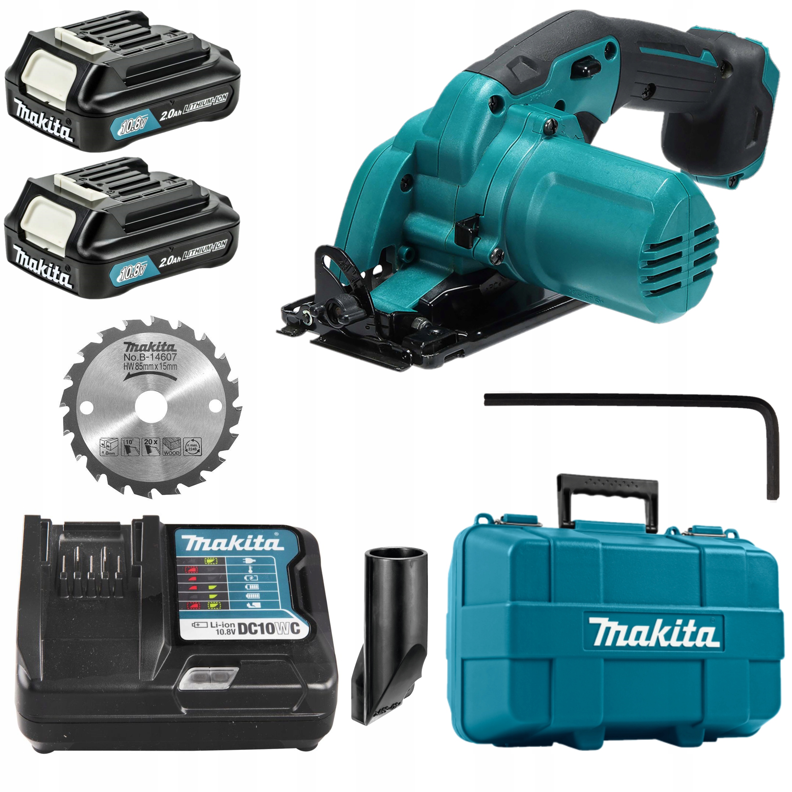 MAKITA HS301DWAE PILARKA TARCZOWA 85mm 12Vmax