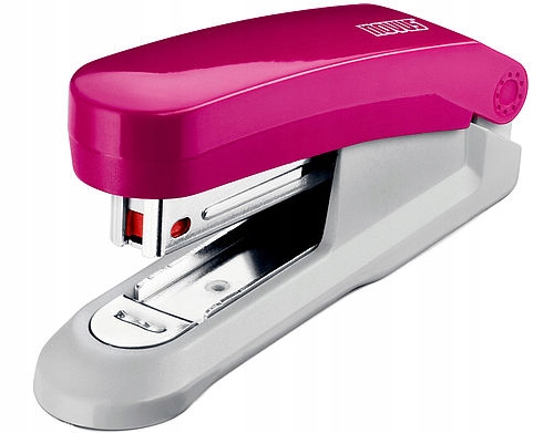 Zszywacz NOVUS E15 różowy + ZSZYWKI NO.10