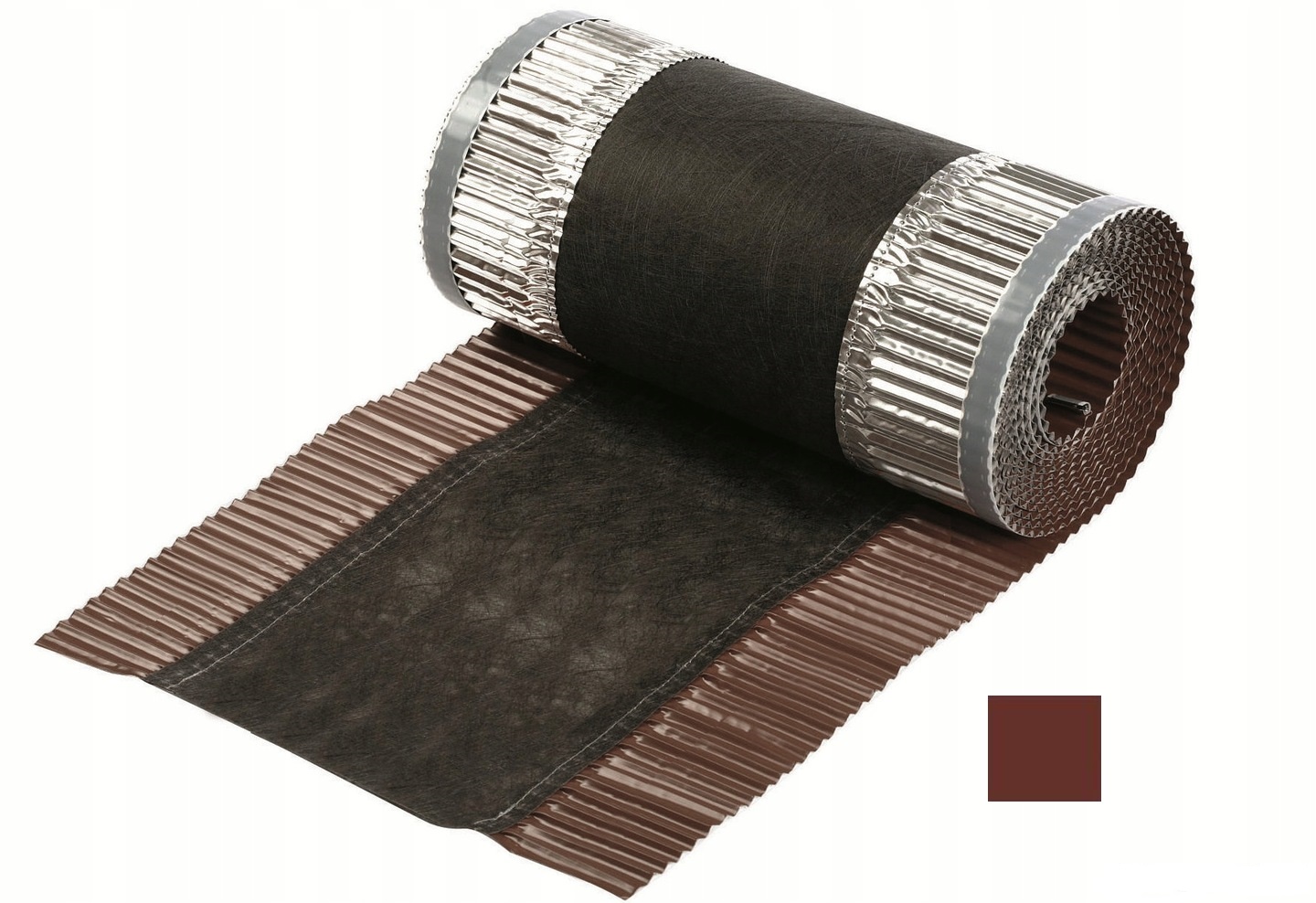 Taśma kalenicowa MDM VENT-ROLL 300 5mb Kasztanowa