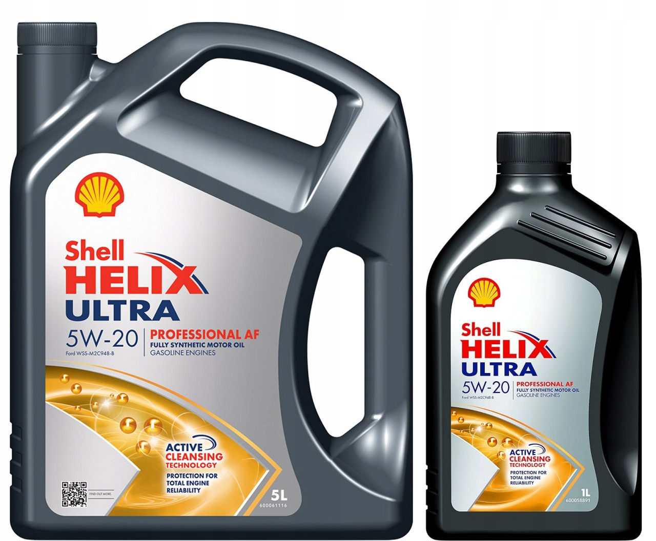 Olej Shell Helix Ultra Profesionálny 5V20 Sn C5 WSS-M2C948-B 6L