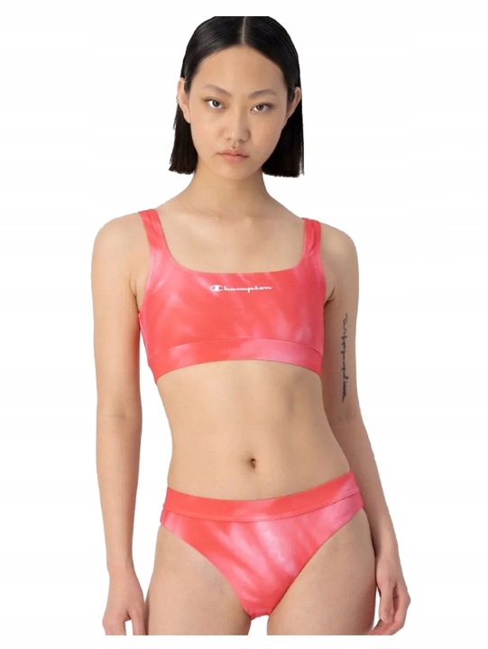 Champion Dvoudílné plavky Růžový Bikini Top Velikost L