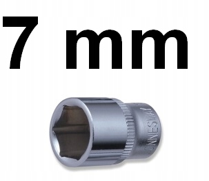 

Nasadka 1/4'' 6-kątna 7mm S04H2107 Jonnesway