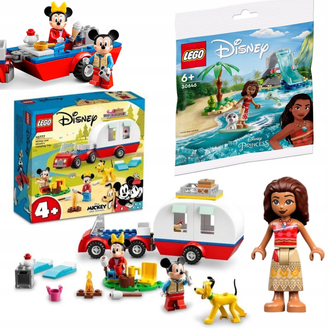 Lego Disney 10777 Kempovací Sada Mickey A Minnie Mouse Lego Dárek