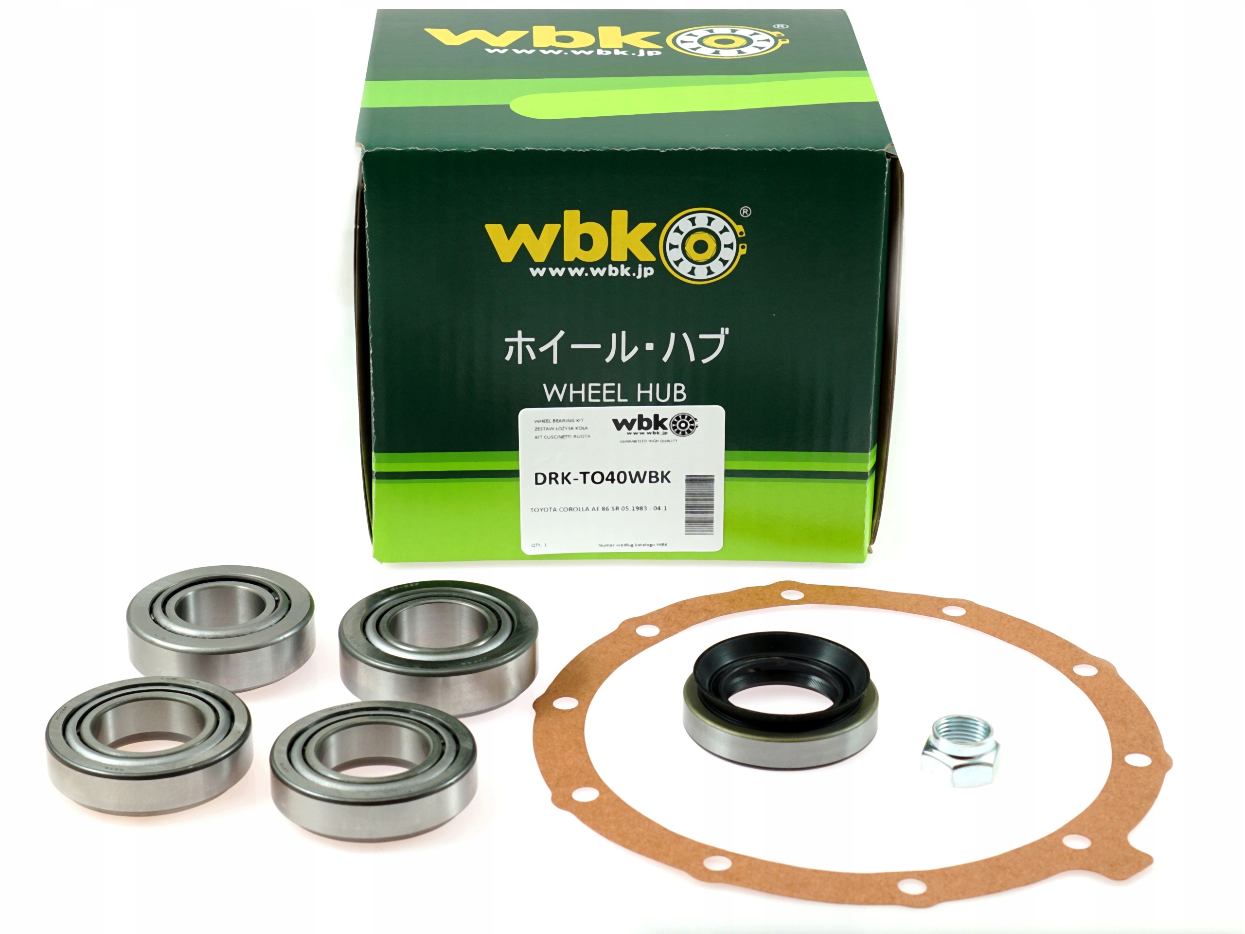 DRK-TO40WBK - TOYOTA COROLLA AE 86 SR 05.1983-04.1987