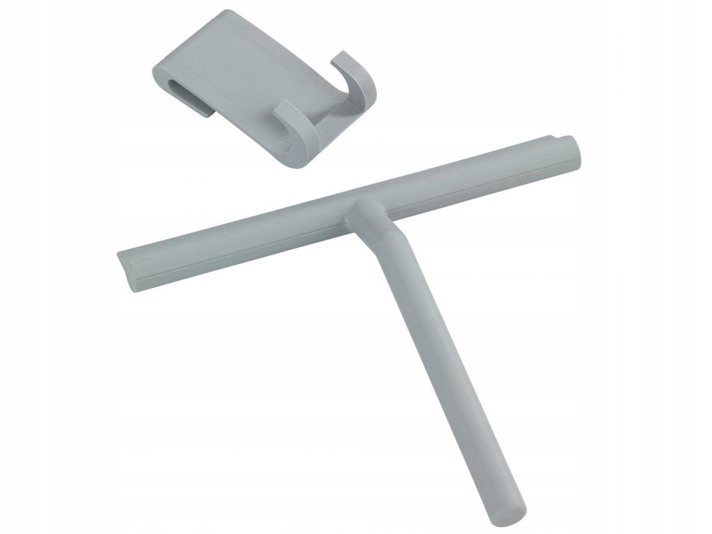 Levně Stěrka vody Mola na sklo a kabiny, šedá barva, Wenko