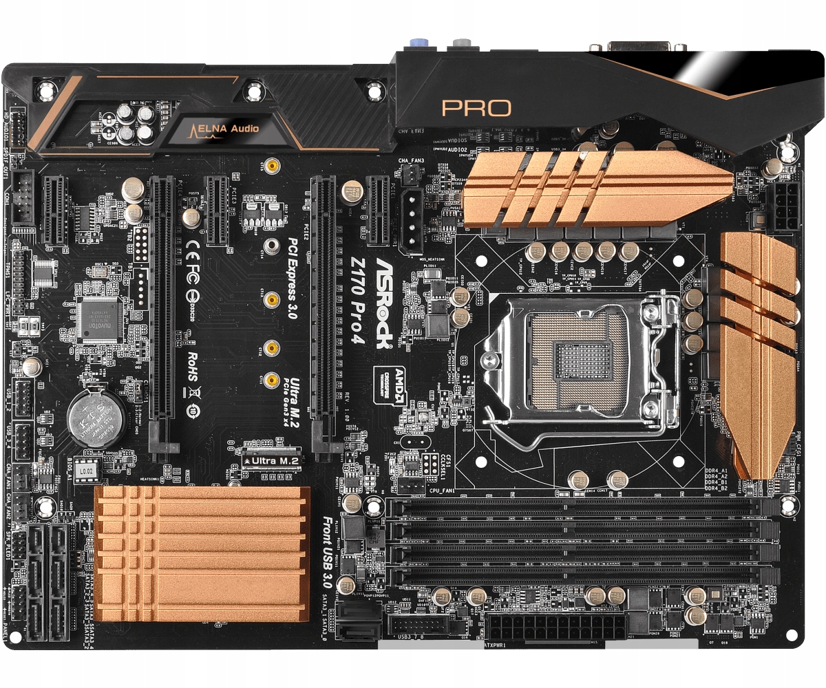 PŁYTA GŁÓWNA ASROCK Z170 PRO4 1151 DDR4 BOX Producent ASRock