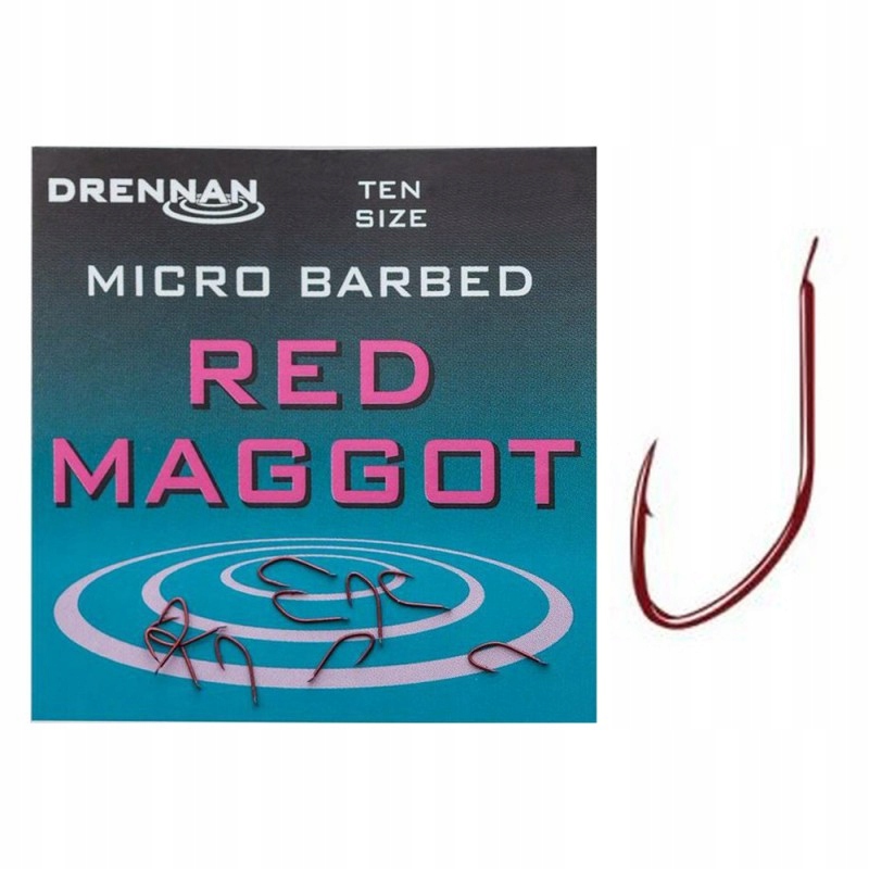 Red Maggot Match Haczyki Drennan