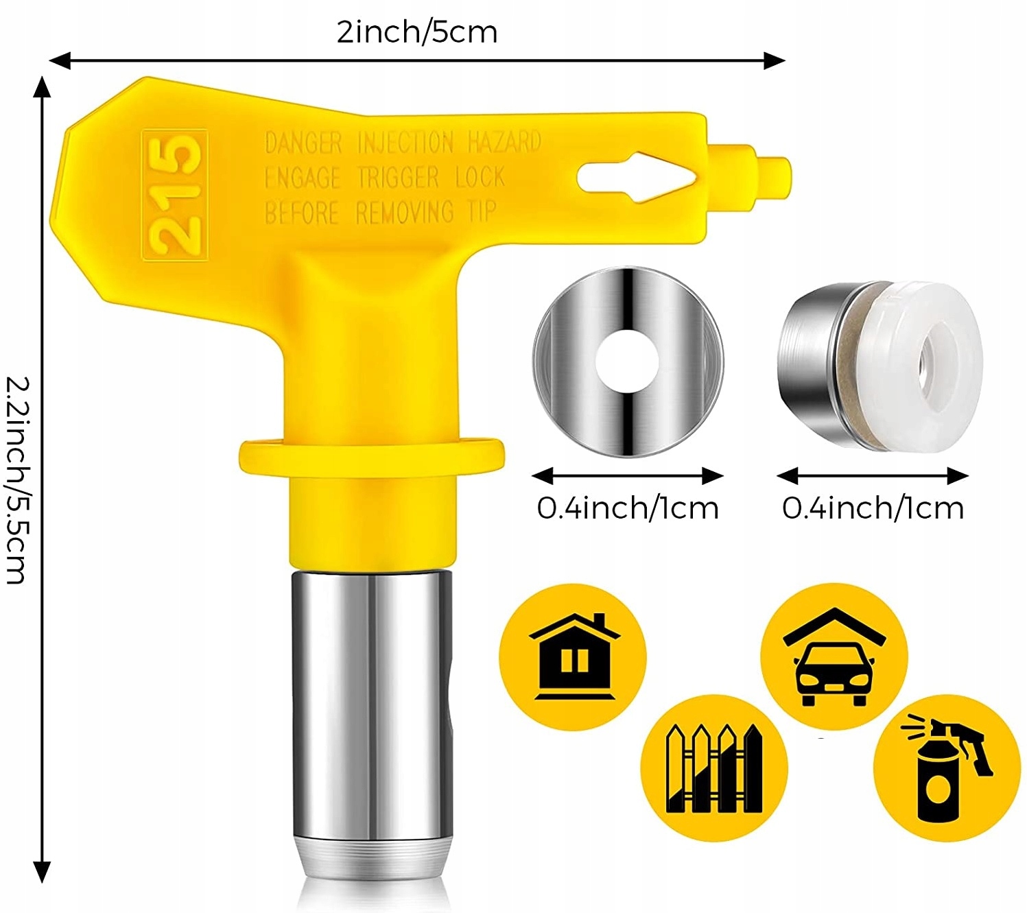 Dysza Malarska Wysokociśnieniowa Model 313 Pistolet Malarski Agregat Model Dysza malarska do gruntu uretanu i epoksydu