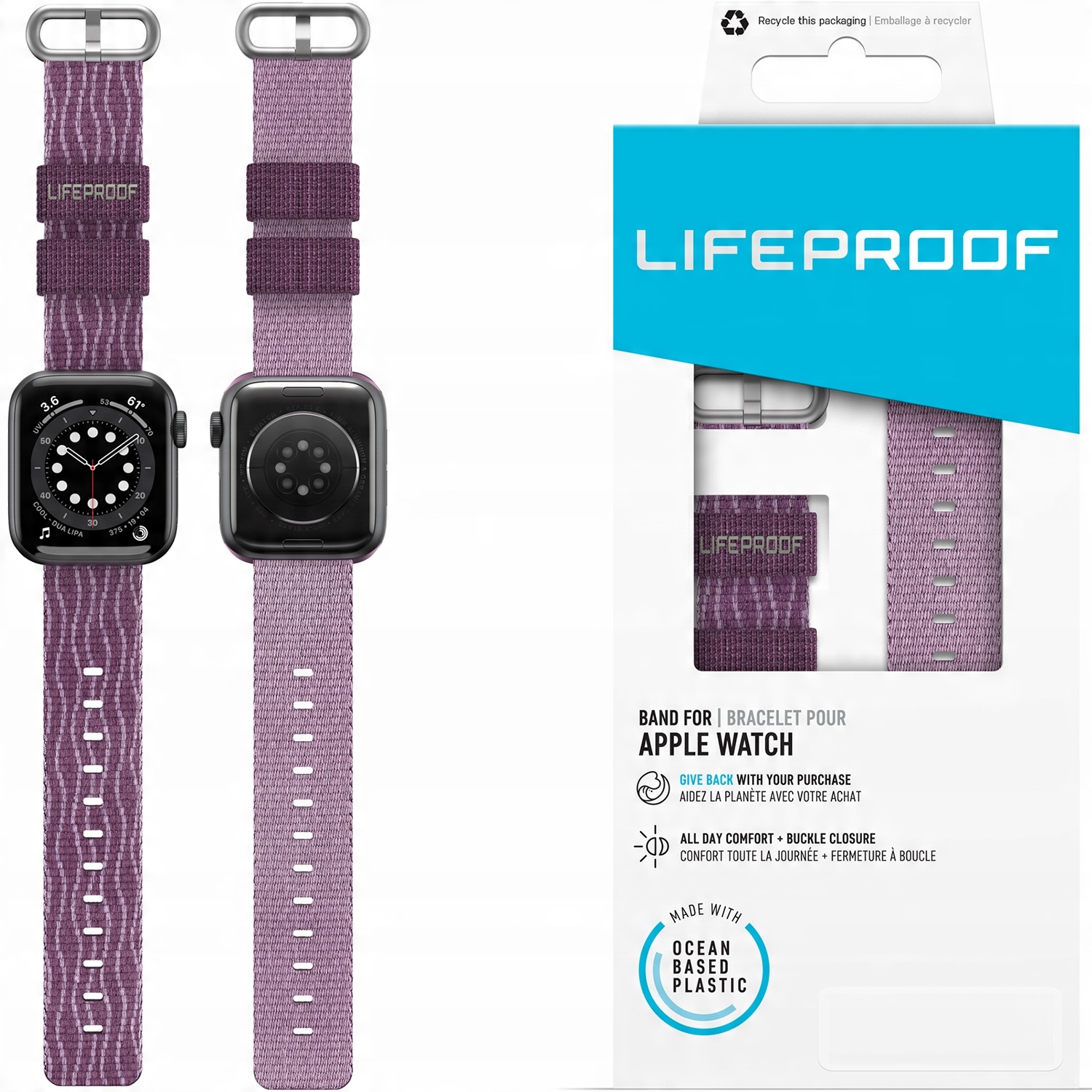 

Lifeproof Eco-friendly Pasek do Apple Watch 44mm