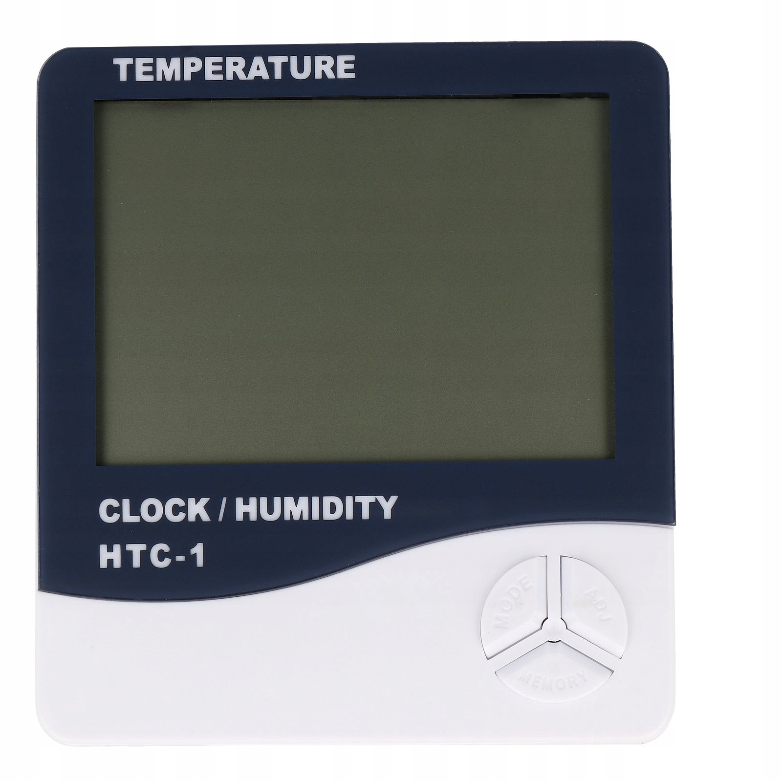 TERMOMETR HIGROMETR ELEKTRONICZNY NA BATERIE STACJA POGODY ZEGAR V2 Marka bez marki