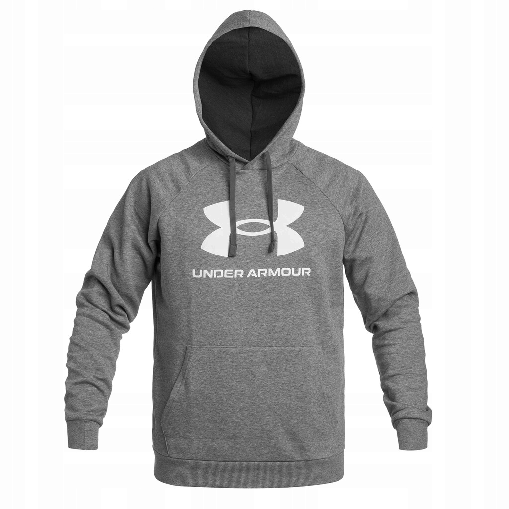 Mikina s kapucí Under Armour Rival Fleece Logo Castlerock Light L
