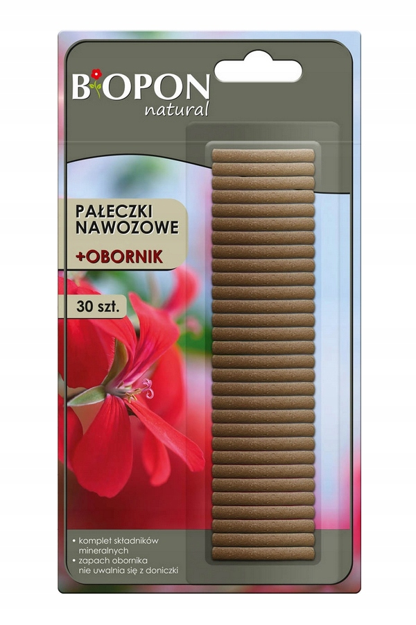 

Pałeczki Nawozowe Obornik Biopon 30szt