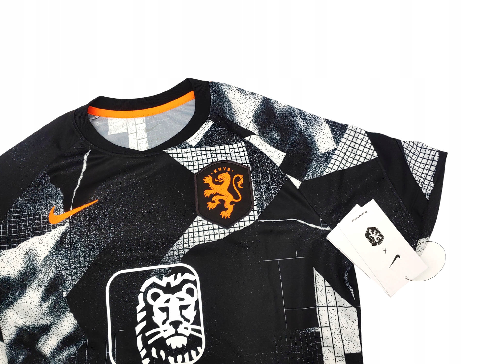 Damska Koszulka Nike Holandia Netherlands Euro 22 Pre-Match DB8759101 XS Kolor czarny