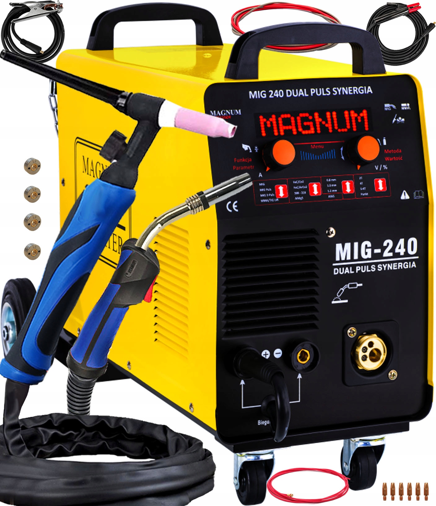 Svařovací Stroj Migomat Magnum 240 Dual Puls Synergie Tig