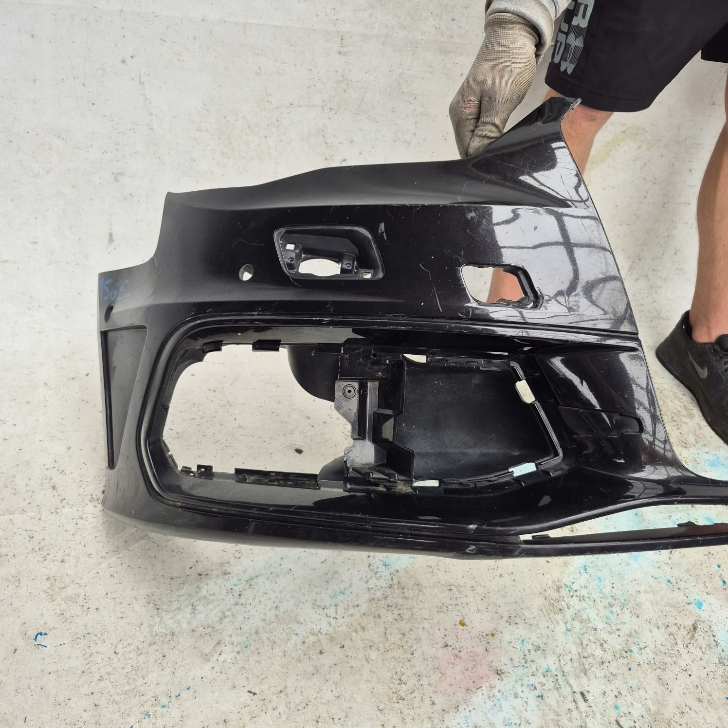 AUDI A3 III 3 8V HB S-LINE 13-16 bumper front front washer PDC
