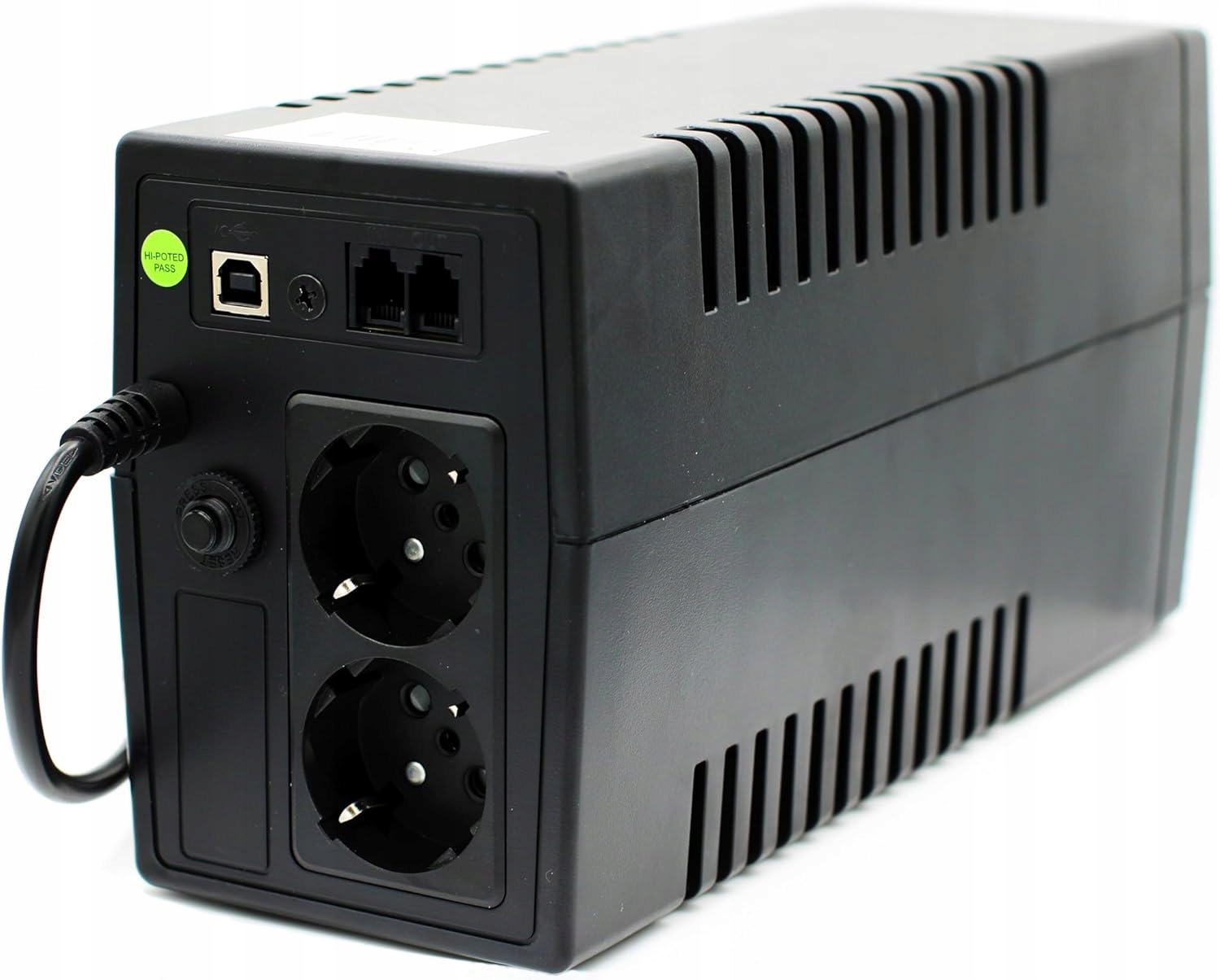 Master U-Power 650VA 360W Ups ochrona RJ45 kompaktowy wymienna bateria