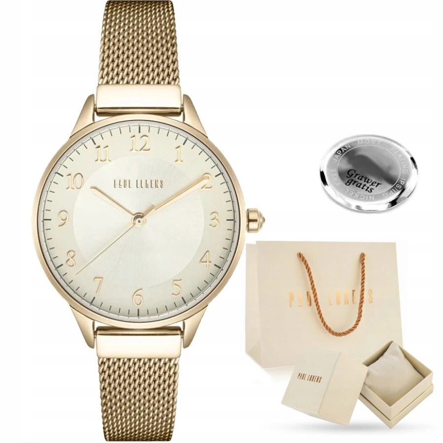 Dámské hodinky Paul Lorens Rafina s číslicemi, dárek ke Dni Matek Gravírování