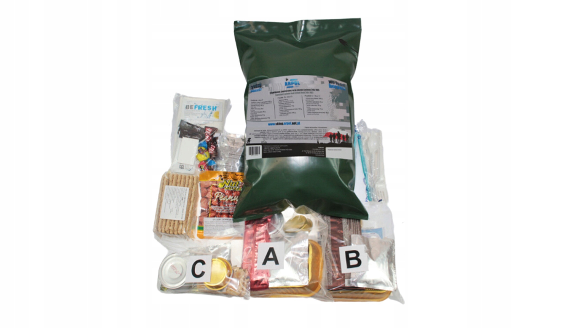 Levně Individuální potravinová bojová dávka Rb 3 armáda