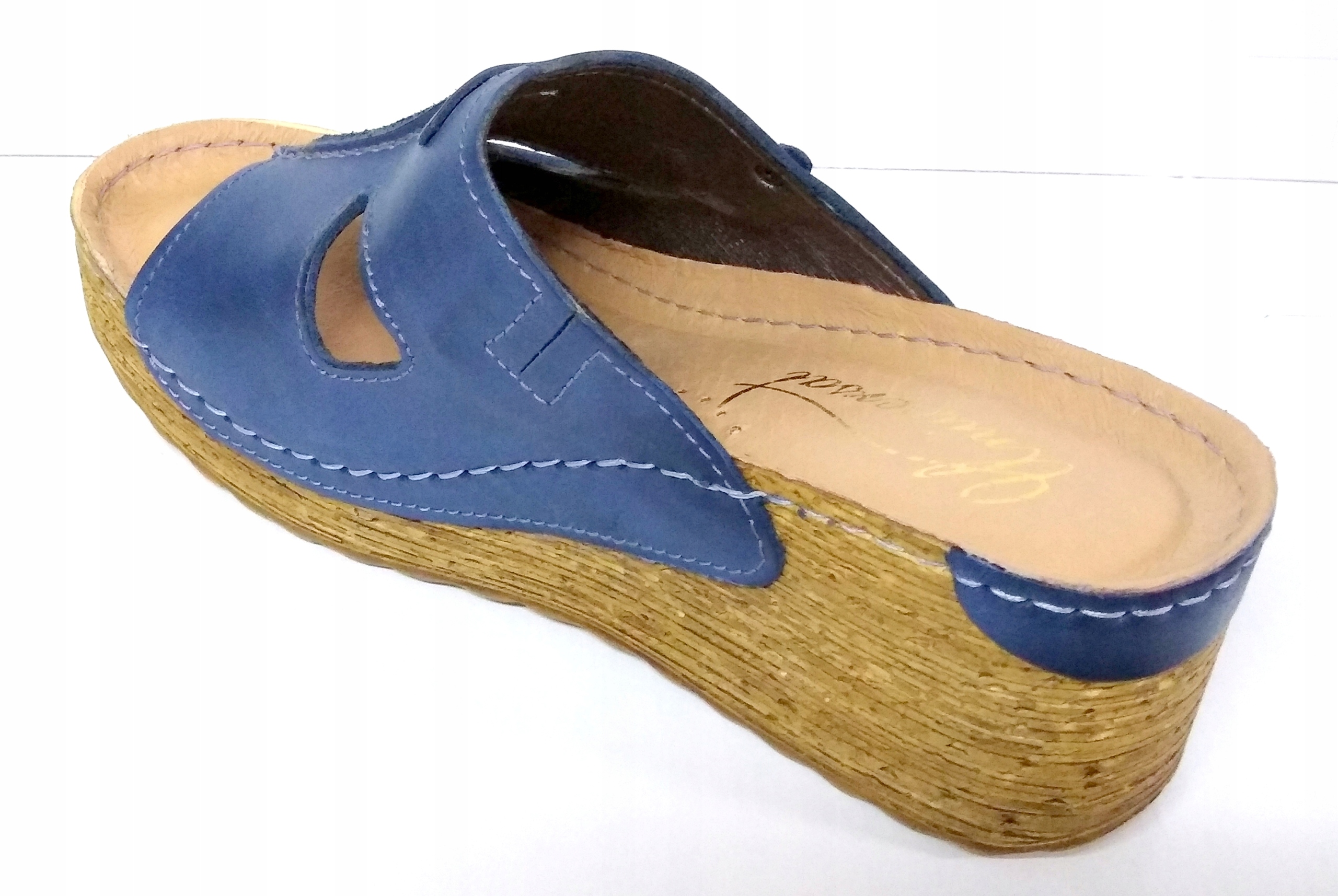 NOWOŚĆ WYGODNE KLAPECZKI SKÓRA NATURALNA UNI-240 Rozmiar 38