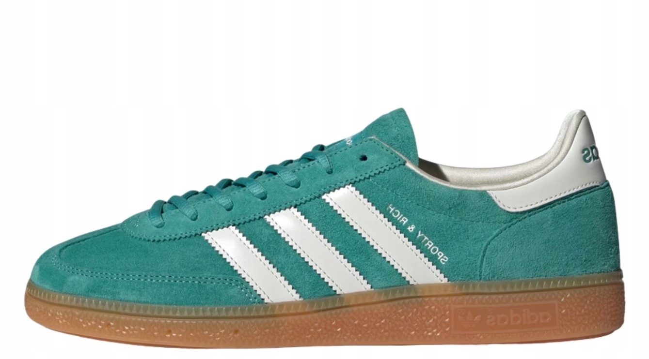 Boty Adidas Handball Spezial Sporty Rich Green velikost 41 1/3