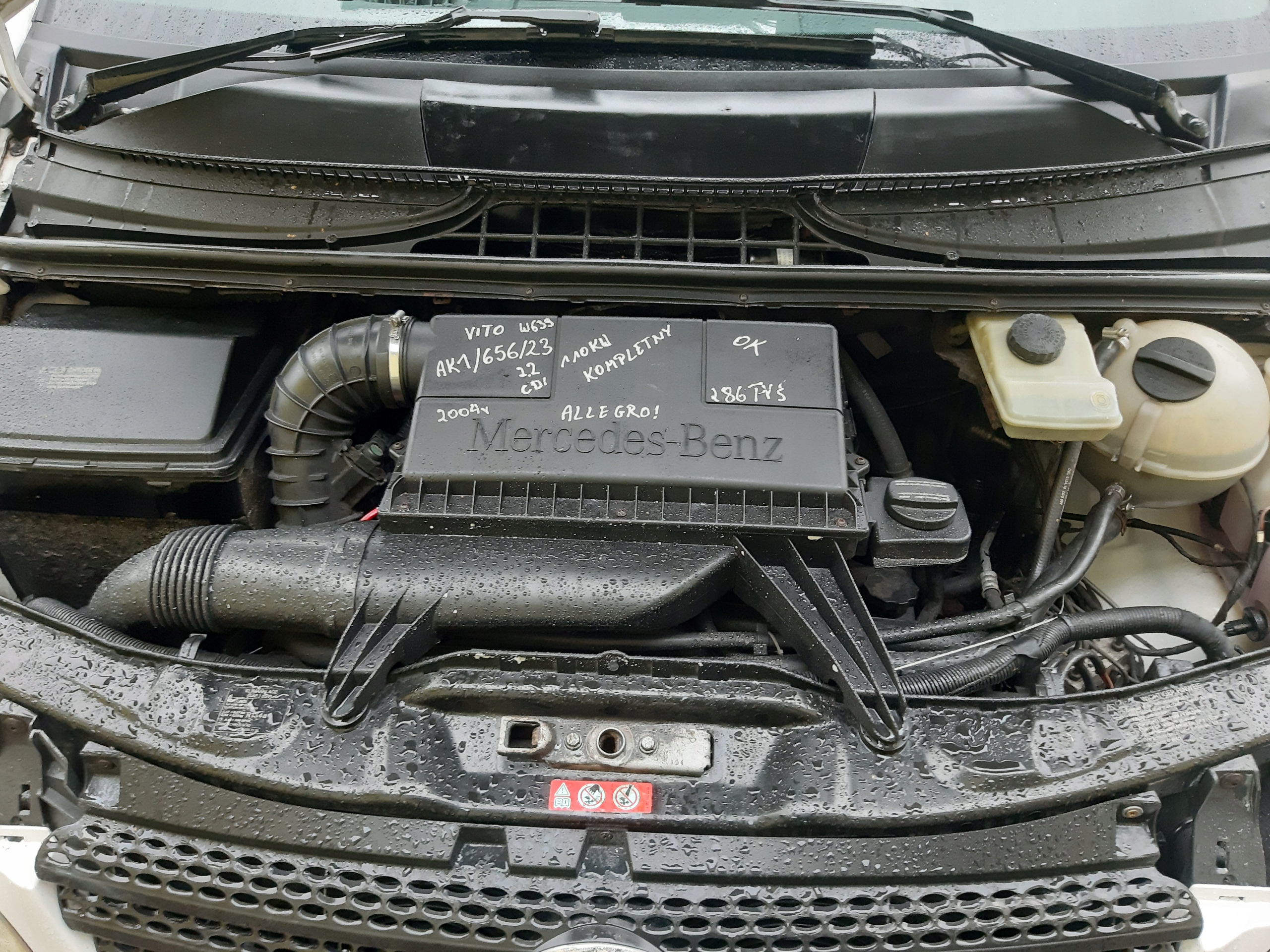 Mercedes Vito W639 - silniki, dane, testy •
