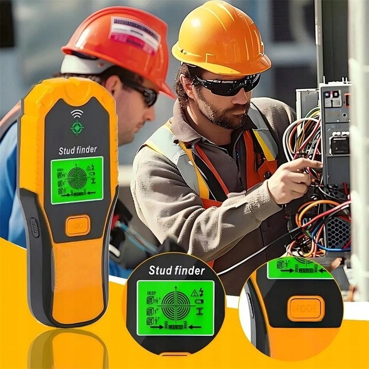 Wykrywacz Kabli Skaner Ścienny Detektor Drewna Metalu I Kable Bateria 9V