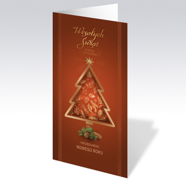 KARNET KARTKA LAURKA BOŻE NARODZENIE KOPERTA 1 szt Kod producenta DL