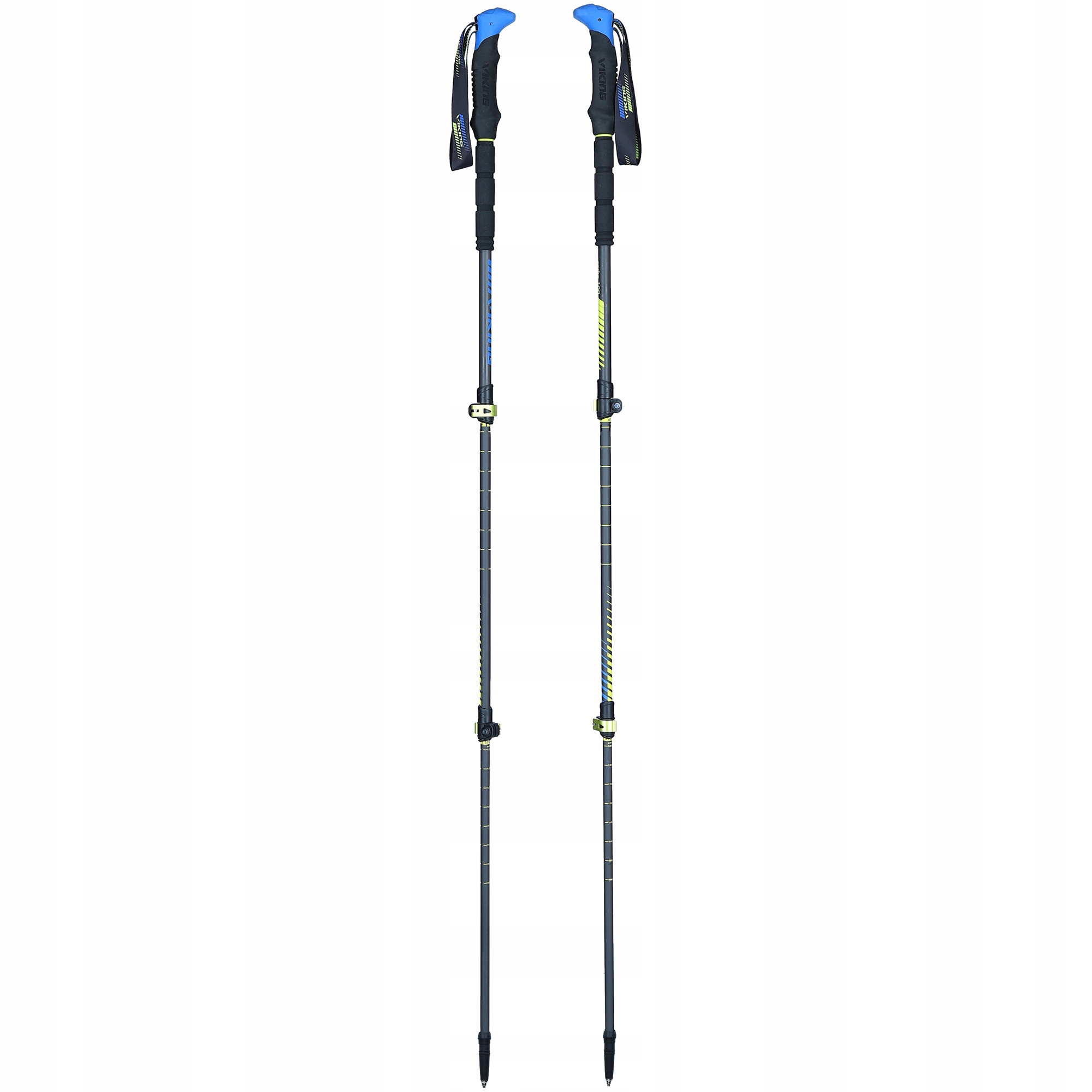Karbonové trekové hole Viking Carbo Lite 3 sekce, délka 65-135 cm