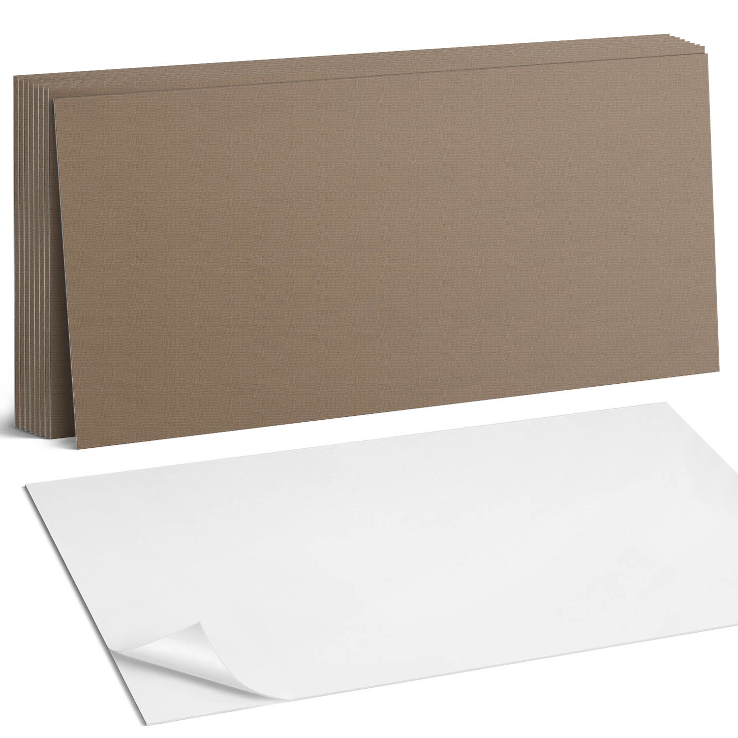 Balíček samolepících Pvc dlaždic Hnědý motiv přírody 10 x 40 x 20 cm