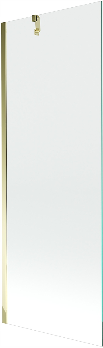 Mexen Next sprchová stěna 1-křídlová 70x150 cm, čiré sklo, zlatá