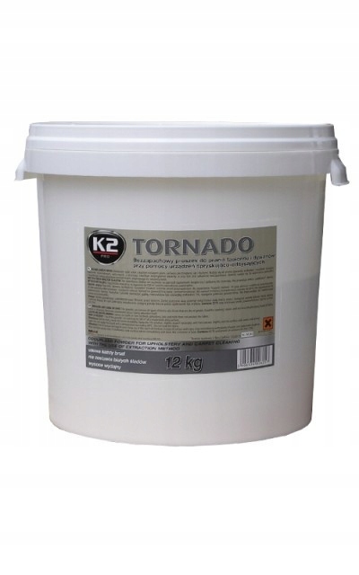 K2-TORNADO 12 кг стиральный порошок для обивки