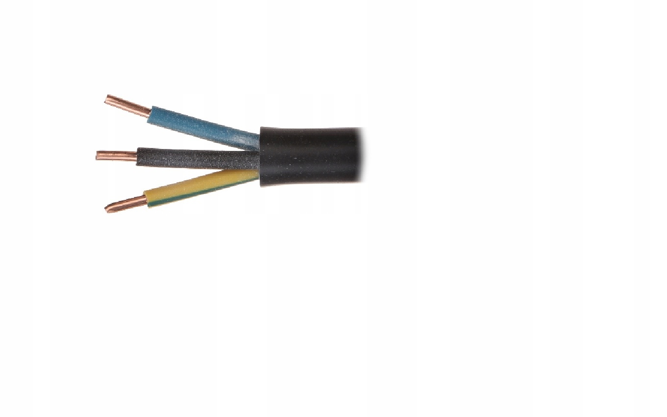 

Kabel przewód ziemny Yky 3X2,5 0,6/1kV na metry