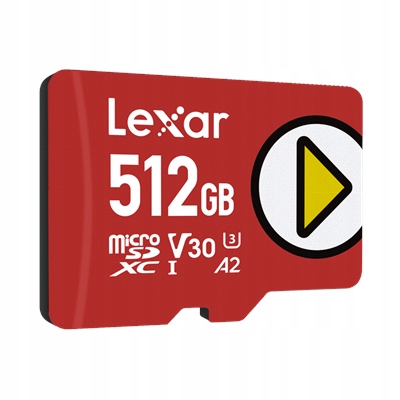 Paměťová karta Lexar Play microSDXC Uhs-i R150 512GB
