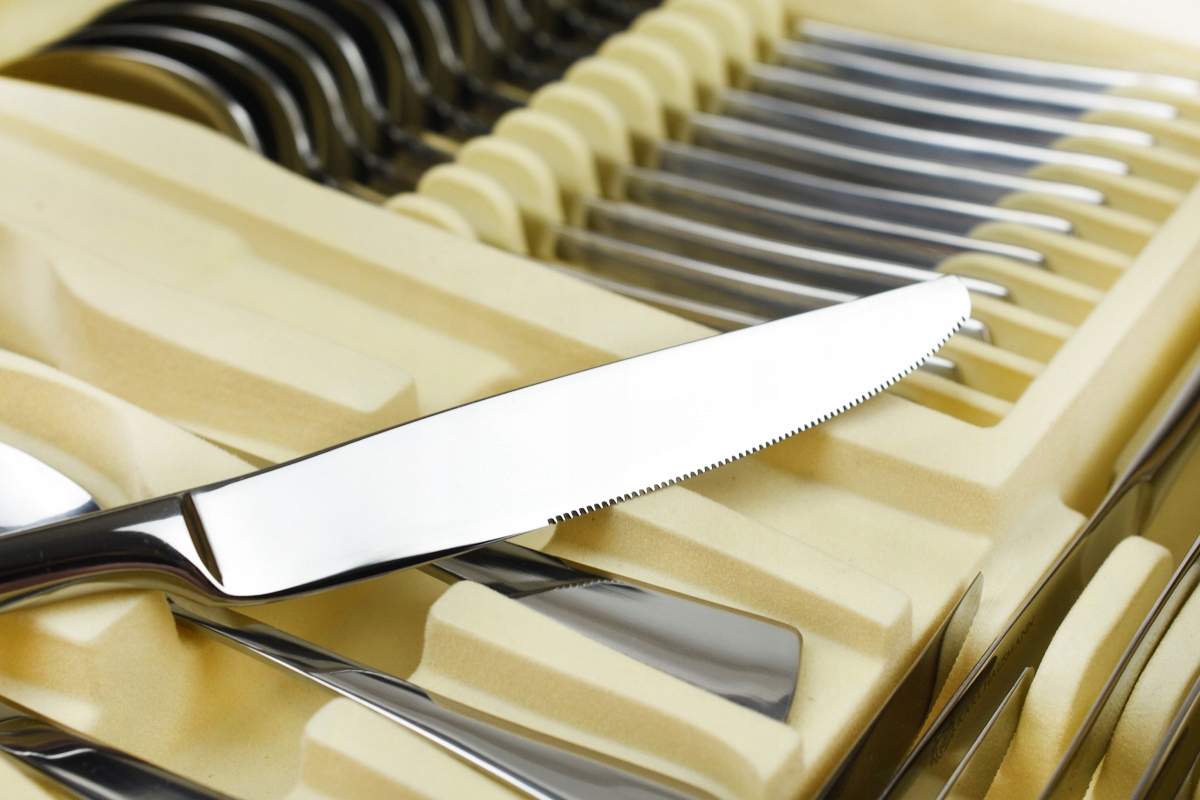 SZTUĆCE W WALIZCE 72 el WALIZKA ZESTAW DLA 12 OSÓB Marka Karl Hausmann