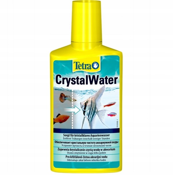 TETRA CRYSTAL WATER 250ml KLARUJE WODĘ W AKWARIUM