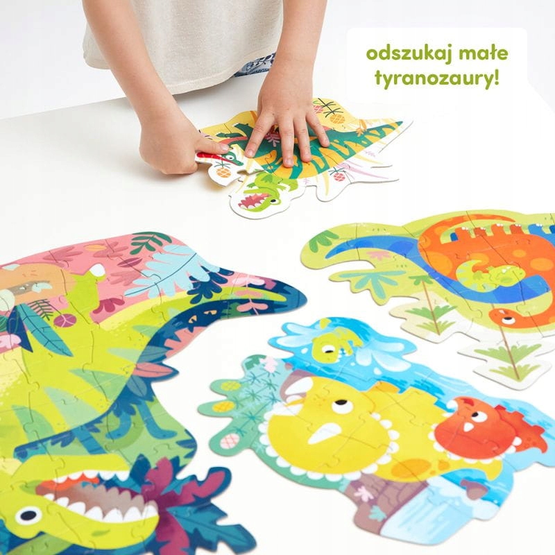 Puzzle progresywne Dinozaury CzuCzu 3+ Marka CzuCzu