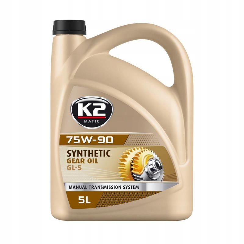 

K2 75W-90 GL5 GL4 5L Do Skrzyni Biegów/mostów