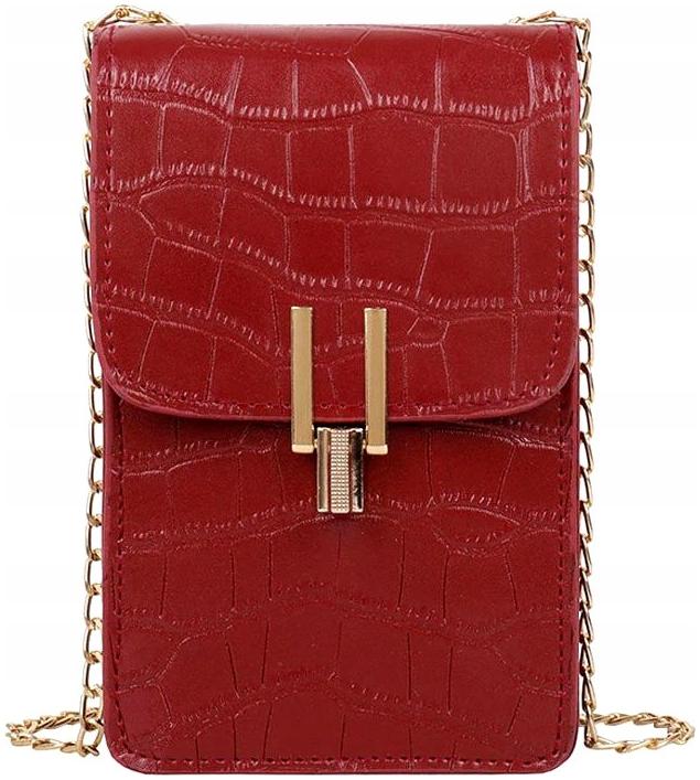 Torebka Kopertówka Listonoszka łańcuch na telefon