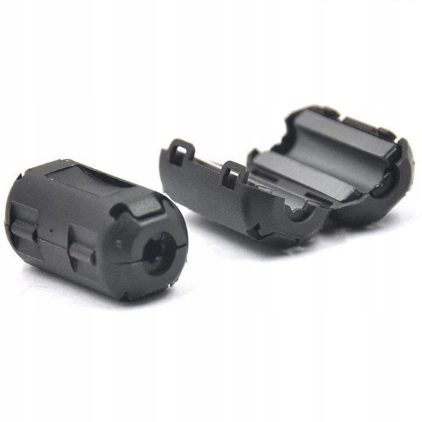 Filtr ferrytowy na kabel 7mm - zaciskany filtr magnetyczny w osłonie Kod producenta 6890
