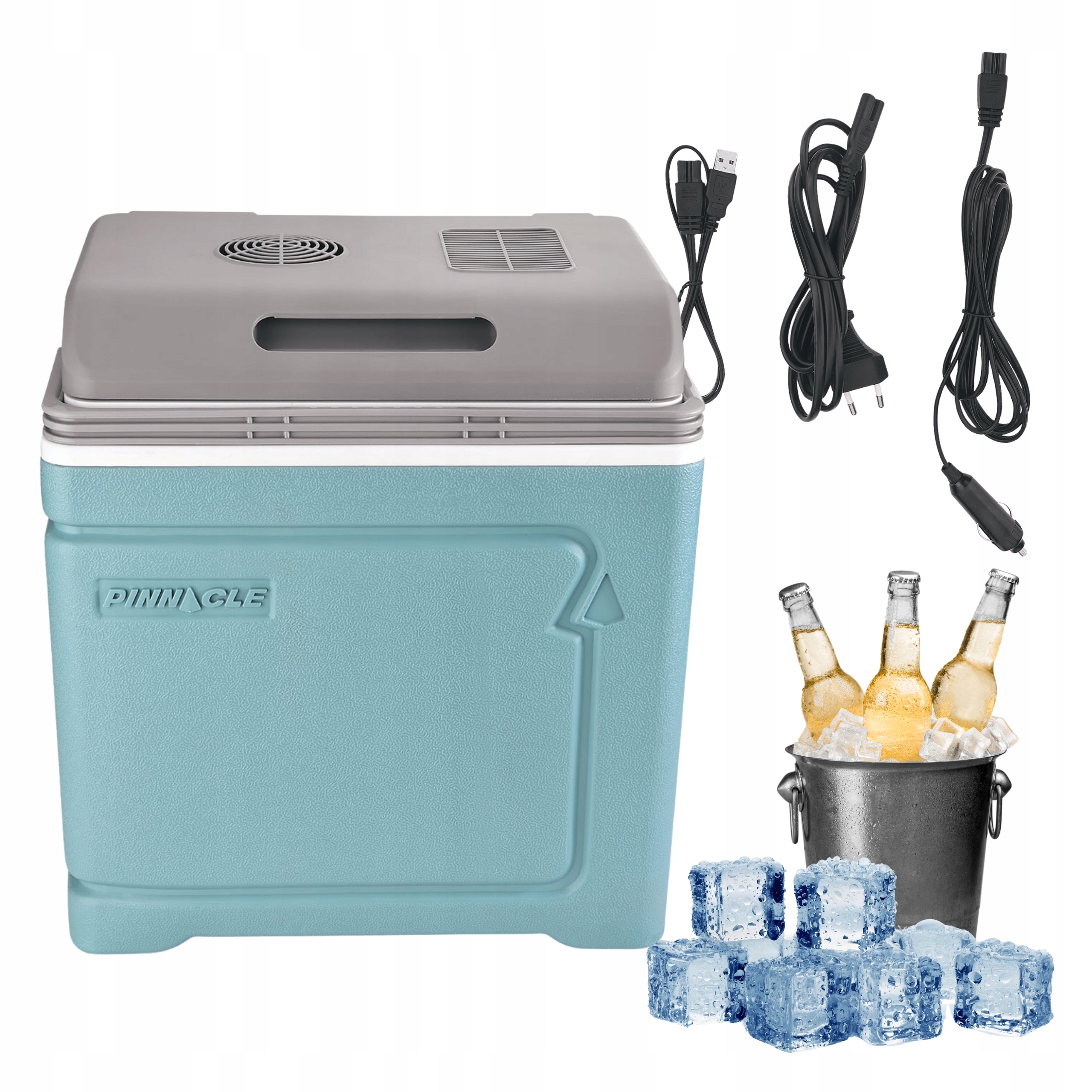 Elektrická turistická lednička Přenosná do auta 30L Velká Pinnacle Pronto