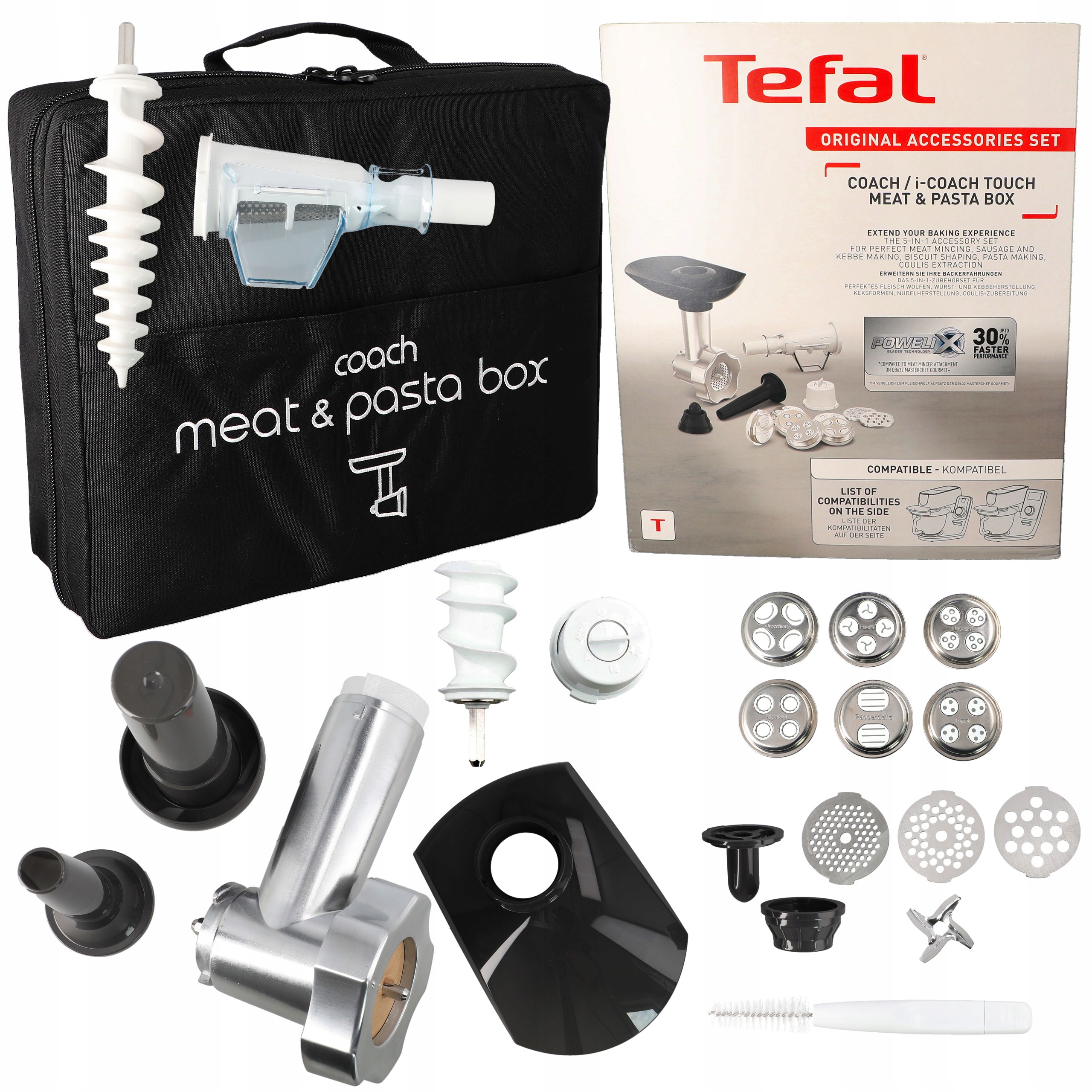 Przystawka do robota Tefal Coach Touch maszynka do mielenia mięsa XF651038